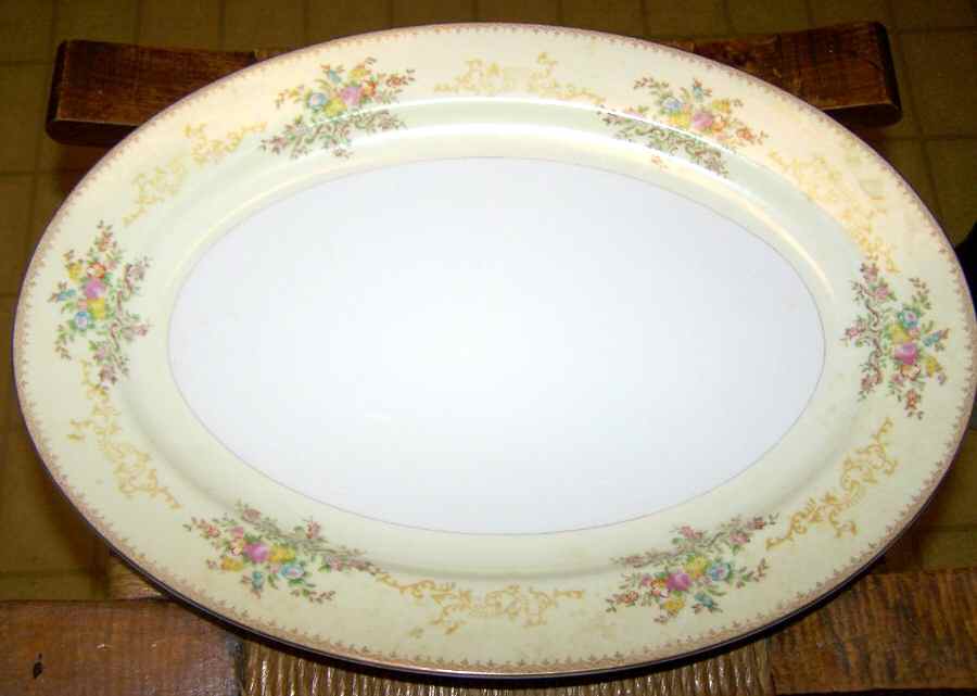 MEI140 14" Oval Serving Platter by Meito-1