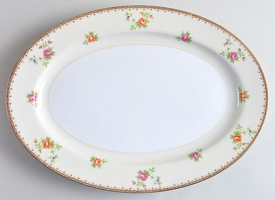 MEI145 11" Oval Serving Platter by Meito-1