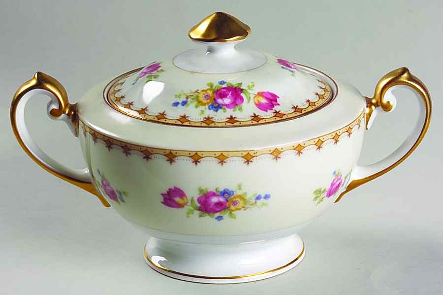 MEI155 Sugar Bowl & Lid by Meito-1
