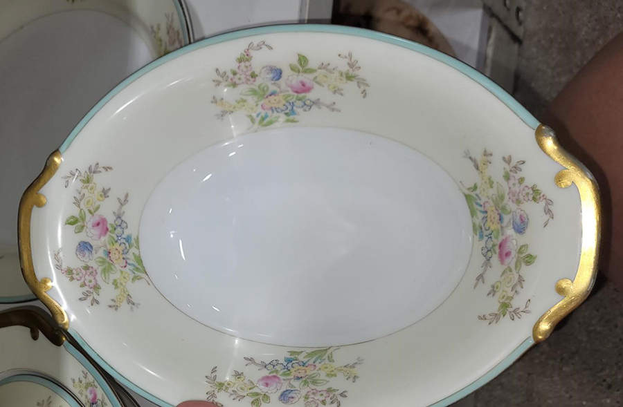 MEI157 11" Oval Vegetable Bowl by Meito-1