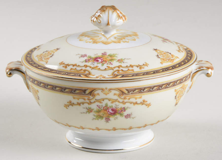 MEI16 Sugar Bowl & Lid by Meito-1