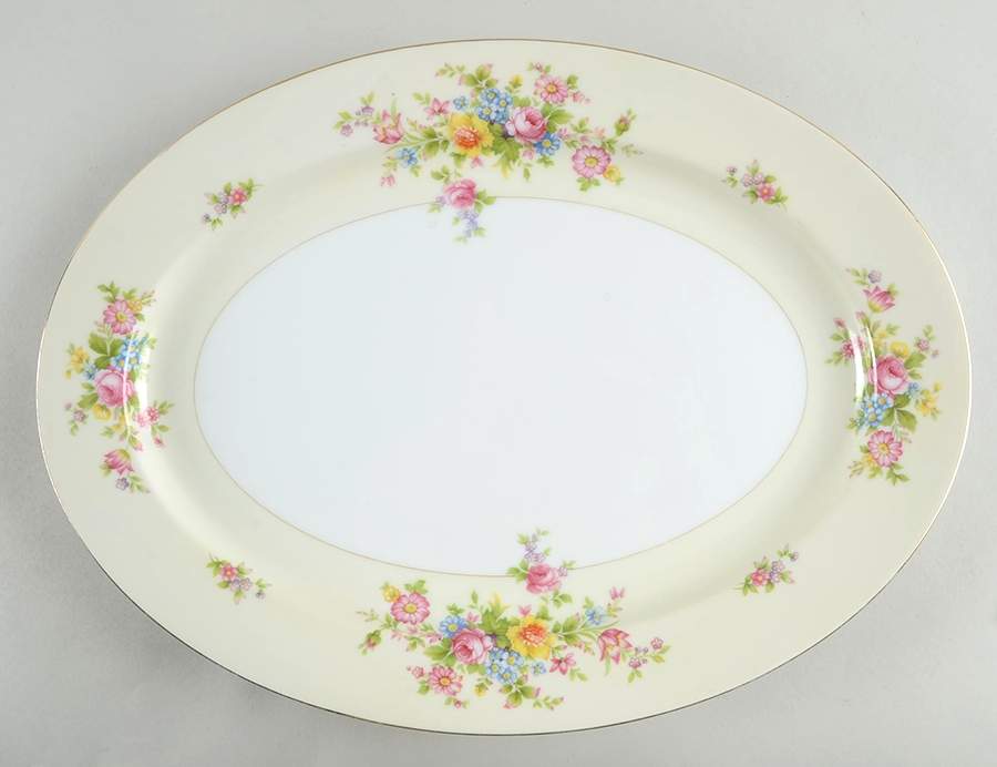 MEI160 16" Oval Serving Platter by Meito-1