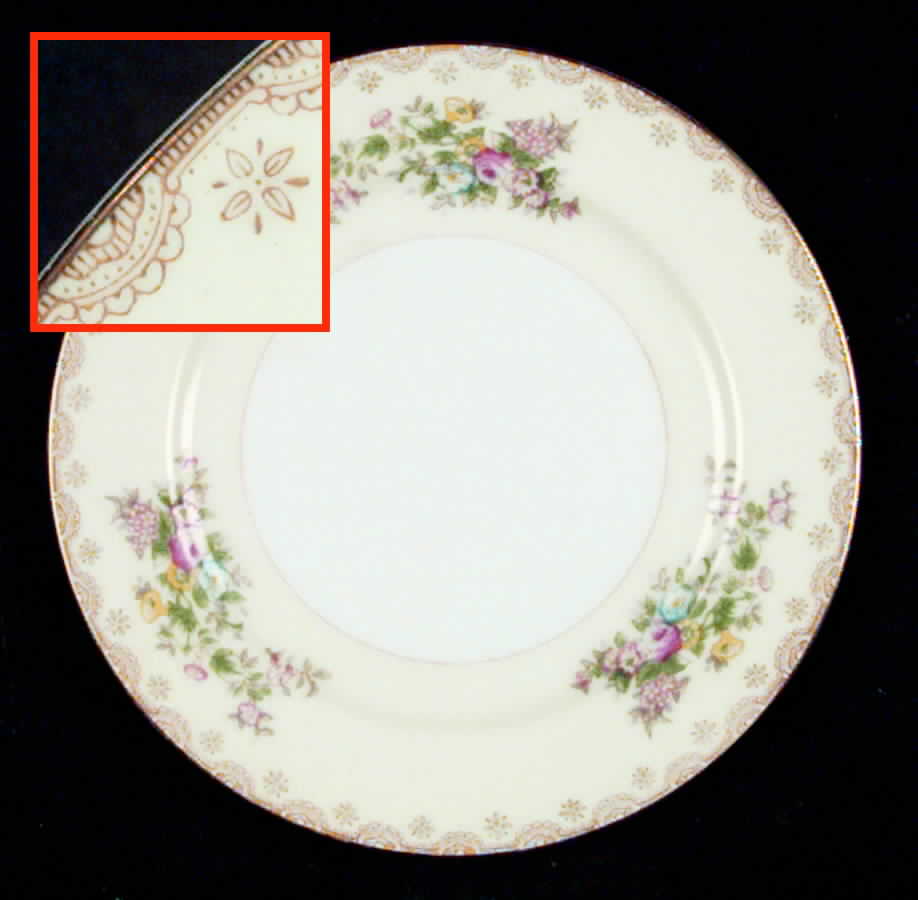 MEI167 Bread & Butter Plate by Meito-1