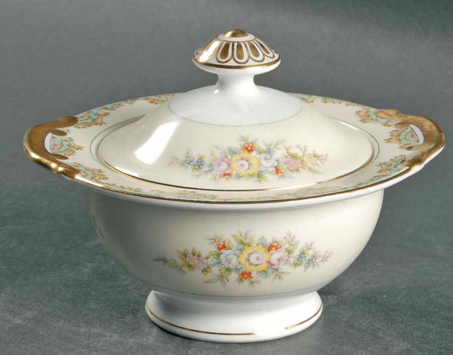 MEI17 Sugar Bowl & Lid by Meito-1