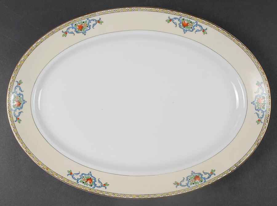 MEI171 14" Oval Serving Platter by Meito-1