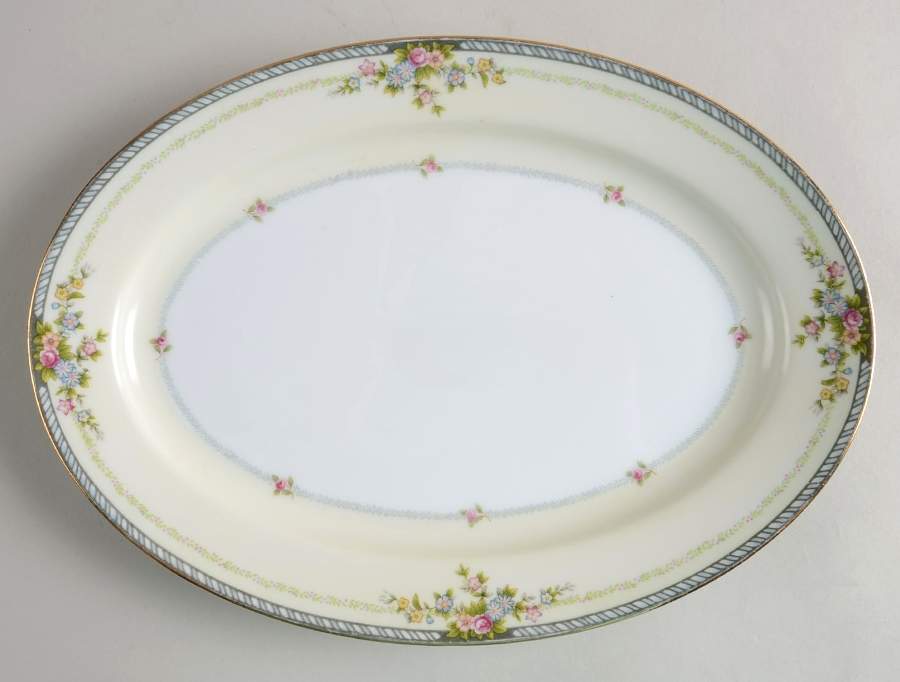 MEI193 11" Oval Serving Platter by Meito-1