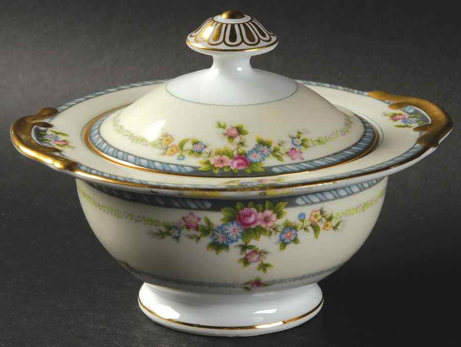 MEI193 Sugar Bowl & Lid by Meito-1