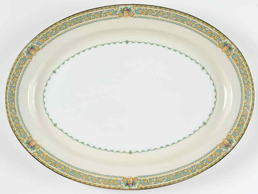MEI198 16" Oval Serving Platter by Meito-1