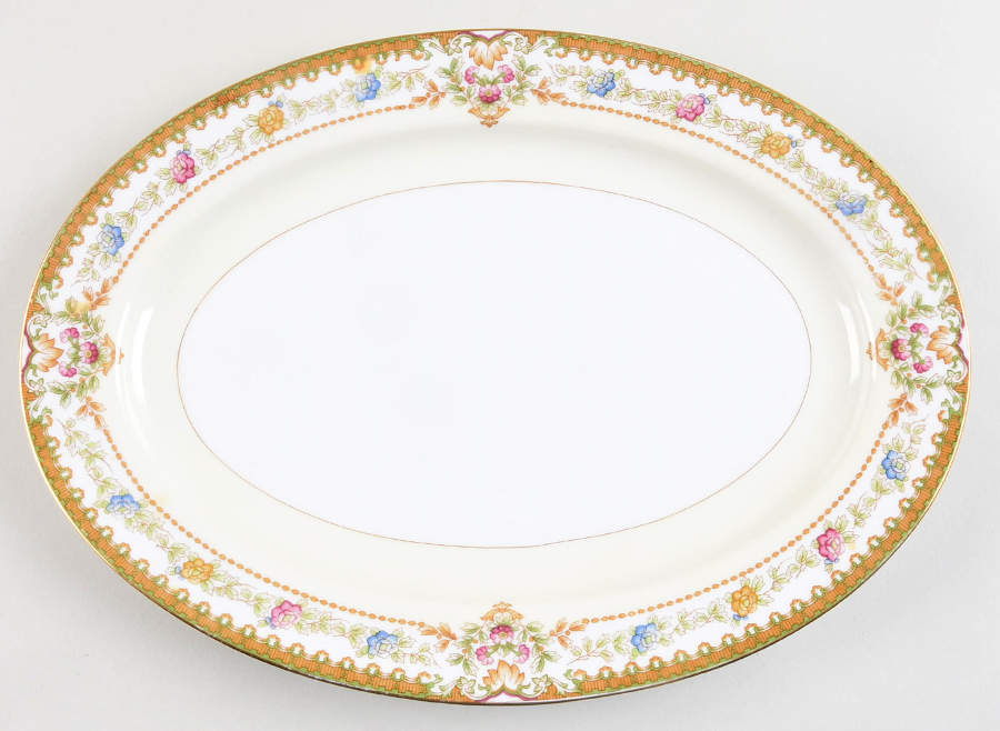 MEI2 (F & B JAPAN) 12" Oval Serving Platter by Meito-1