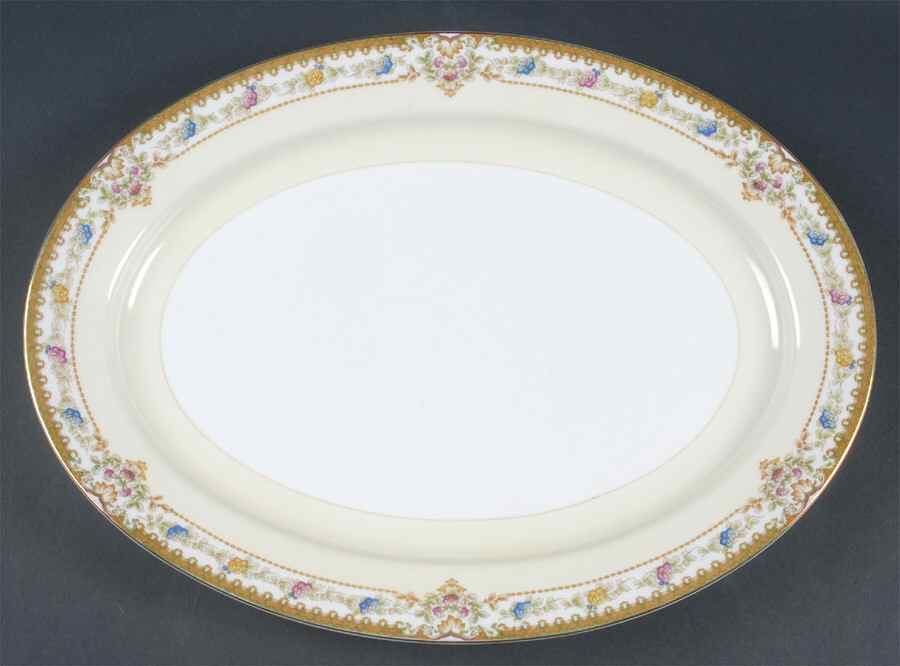 MEI2 (F & B JAPAN) 16" Oval Serving Platter by Meito-1