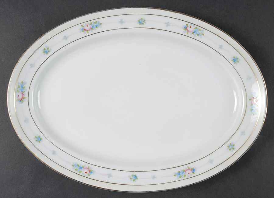 MEI208 11" Oval Serving Platter by Meito-1