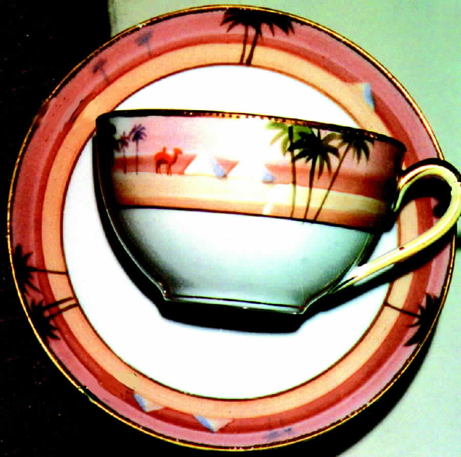 MEI209 Flat Cup & Saucer Set by Meito-1