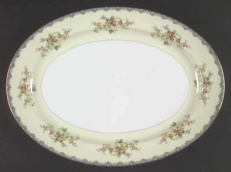 MEI213 16" Oval Serving Platter by Meito-1