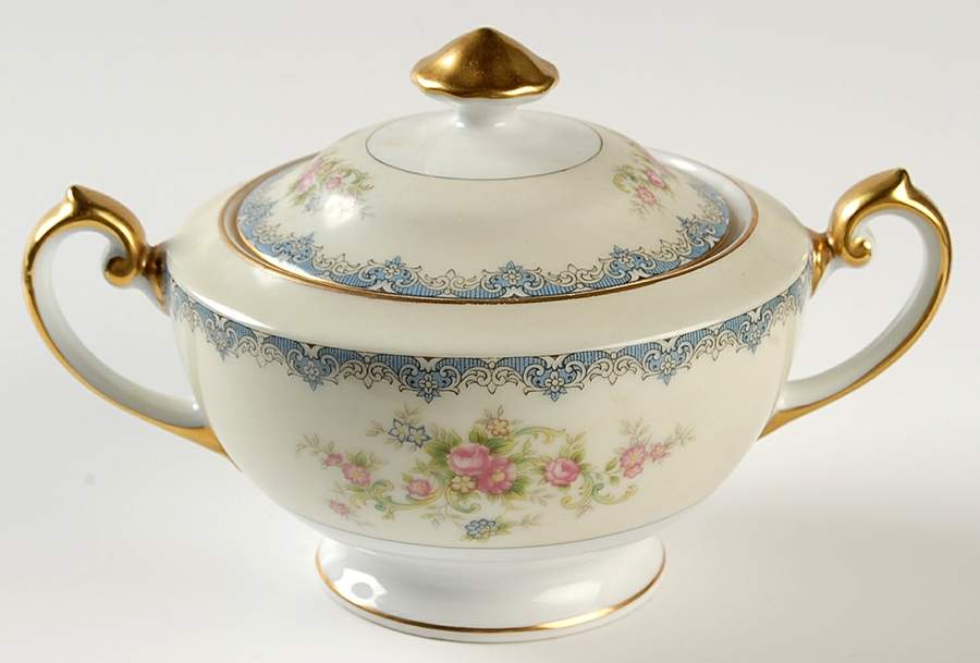 MEI213 Sugar Bowl & Lid by Meito-1