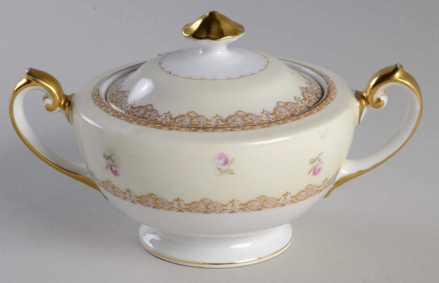 MEI215 Sugar Bowl & Lid by Meito-1