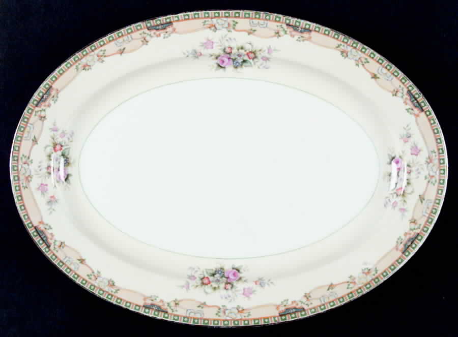 MEI221 14" Oval Serving Platter by Meito-1