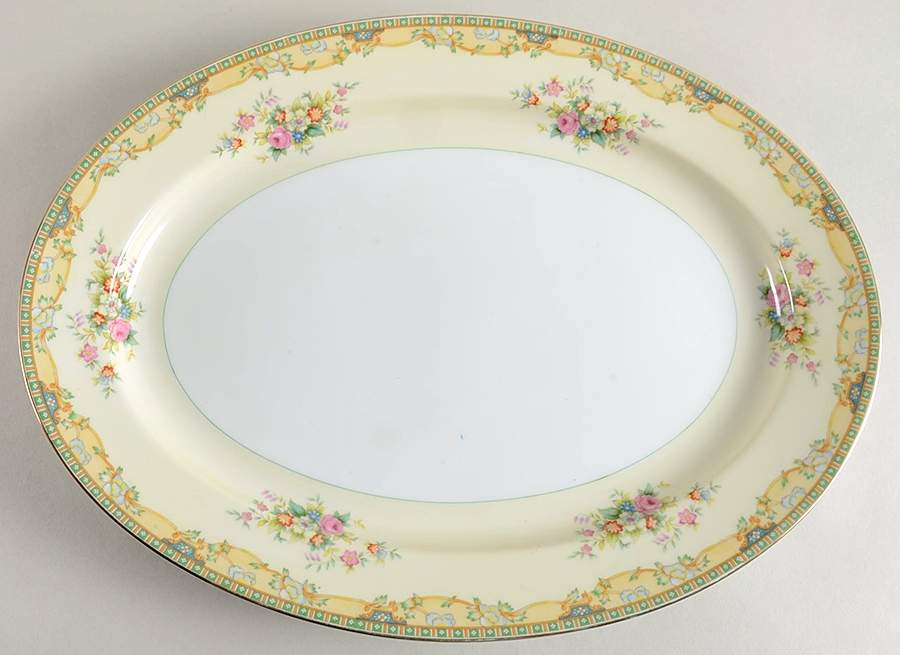 MEI221 16" Oval Serving Platter by Meito-1