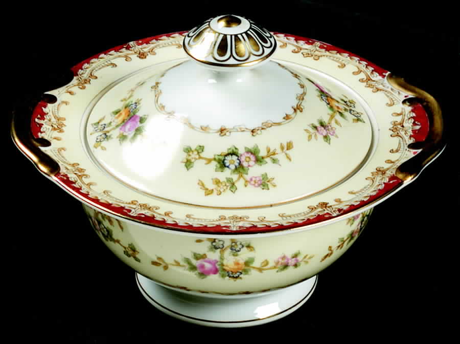 MEI245 Sugar Bowl & Lid by Meito-1