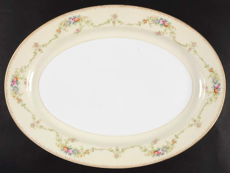 MEI287 16" Oval Serving Platter by Meito-1