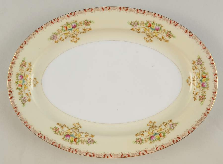 MEI29 12" Oval Serving Platter by Meito-1