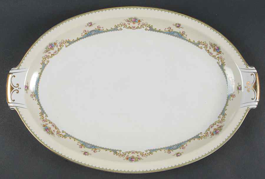 MEI292 17" Oval Serving Platter by Meito-1
