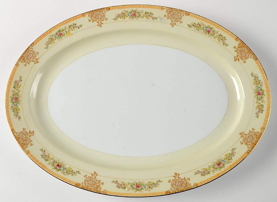 MEI3 (F & B JAPAN) 16" Oval Serving Platter by Meito-1