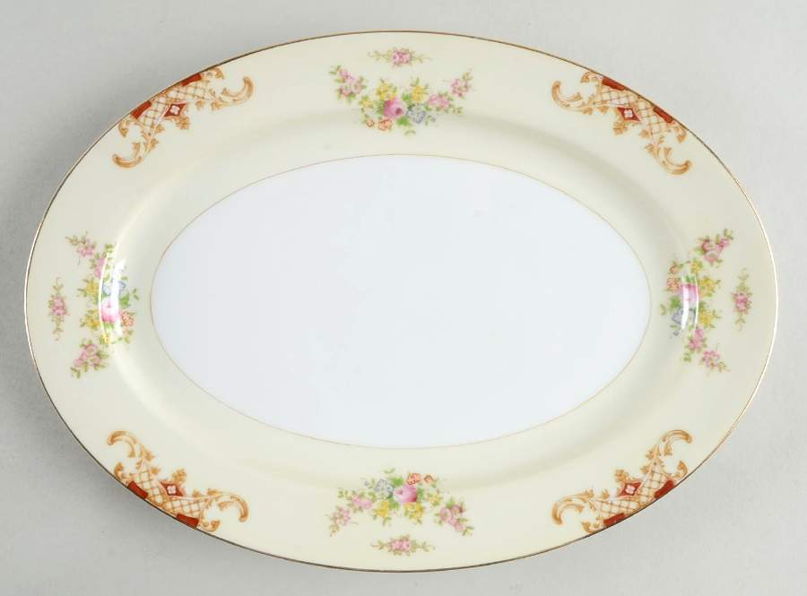 MEI30 12" Oval Serving Platter by Meito-1