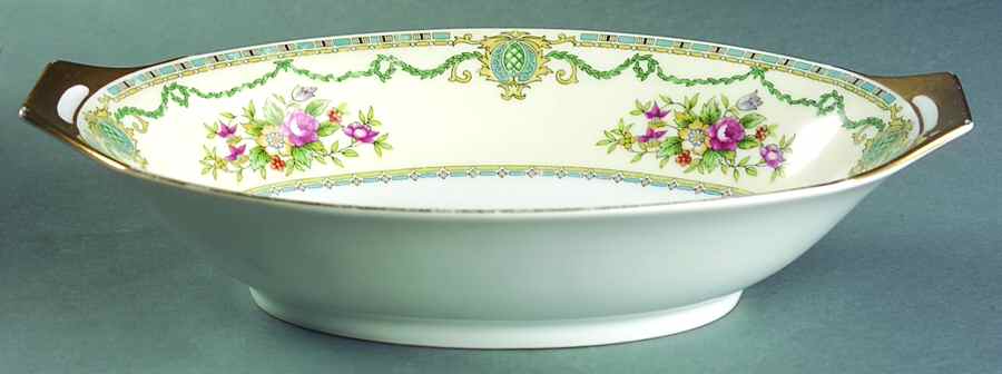 MEI300 11" Oval Vegetable Bowl by Meito-1