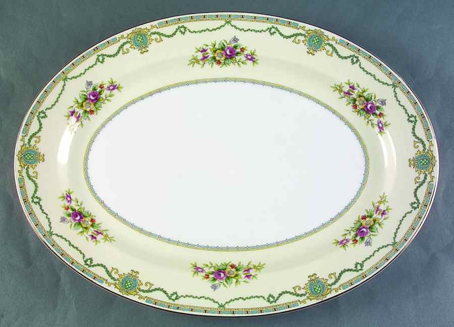 MEI300 16" Oval Serving Platter by Meito-1