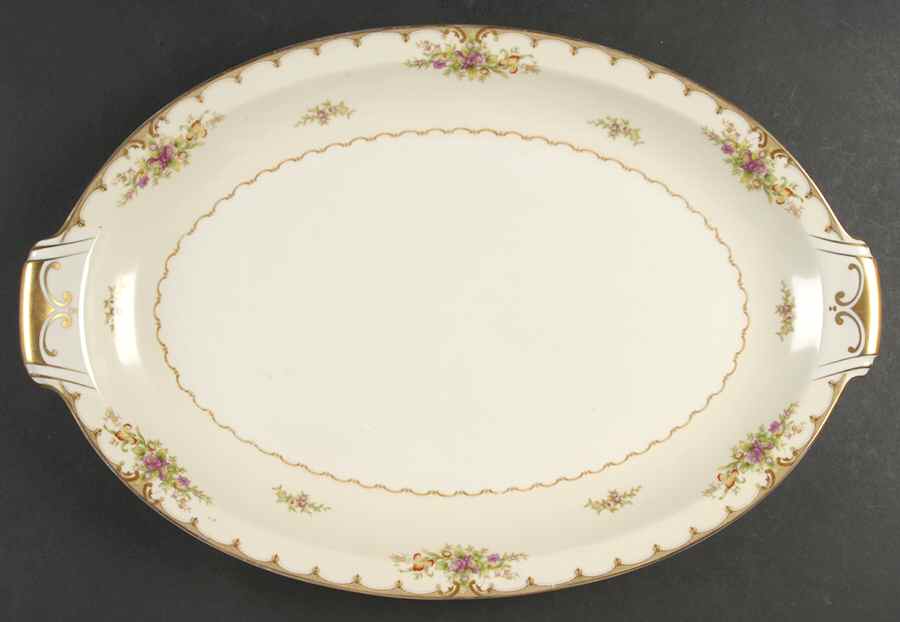 MEI32 17" Oval Serving Platter by Meito-1