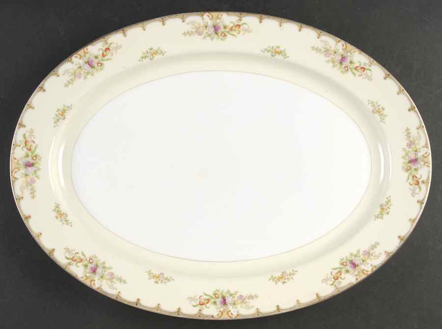 MEI32 16" Oval Serving Platter by Meito-1