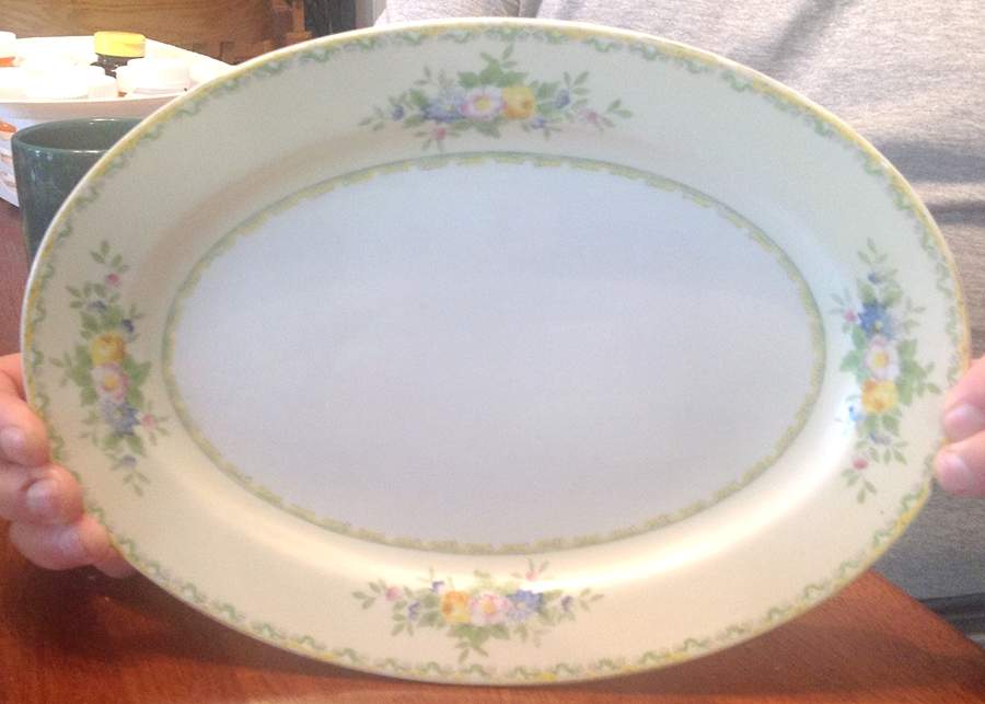 MEI320 14" Oval Serving Platter by Meito-1