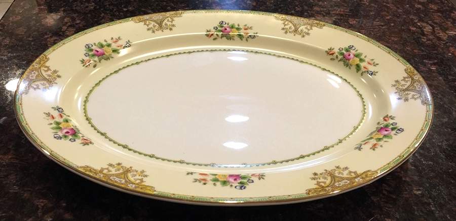 MEI326 16" Oval Serving Platter by Meito-1
