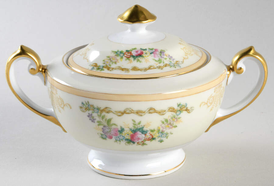 MEI355 Sugar Bowl & Lid by Meito-1