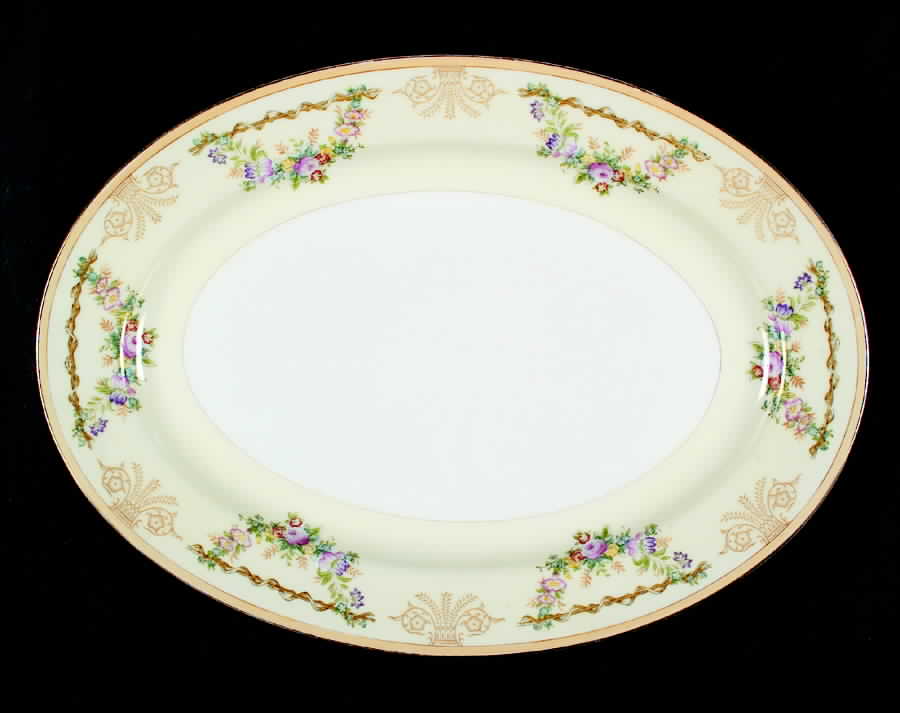 MEI355 14" Oval Serving Platter by Meito-1