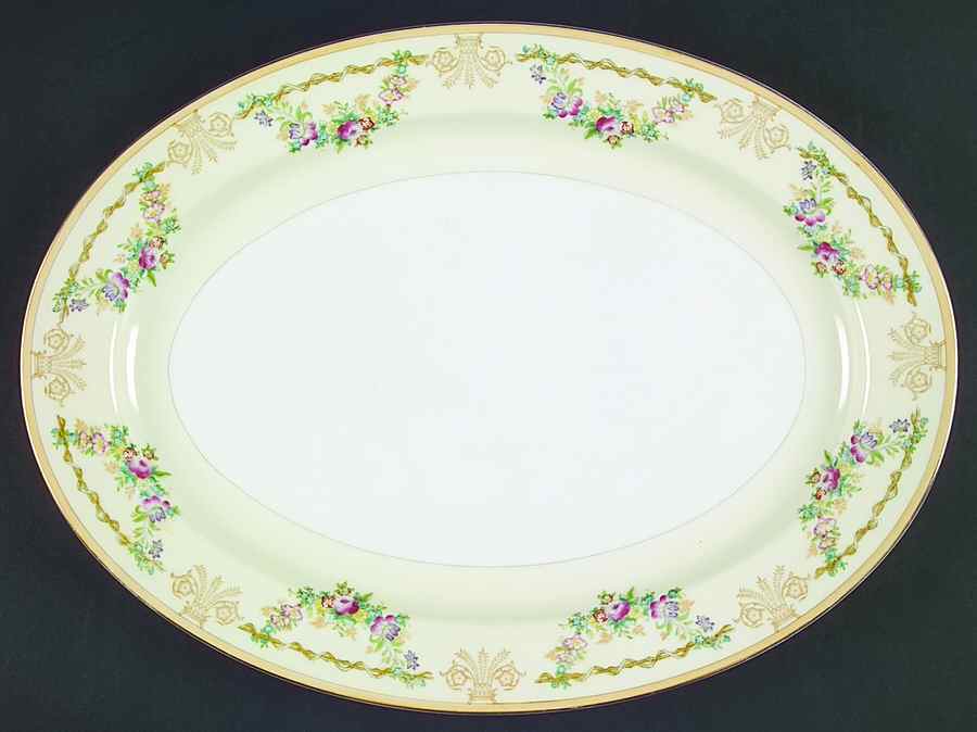 MEI355 16" Oval Serving Platter by Meito-1
