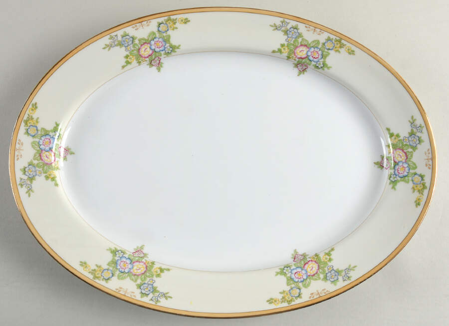 MEI357 16" Oval Serving Platter by Meito-1