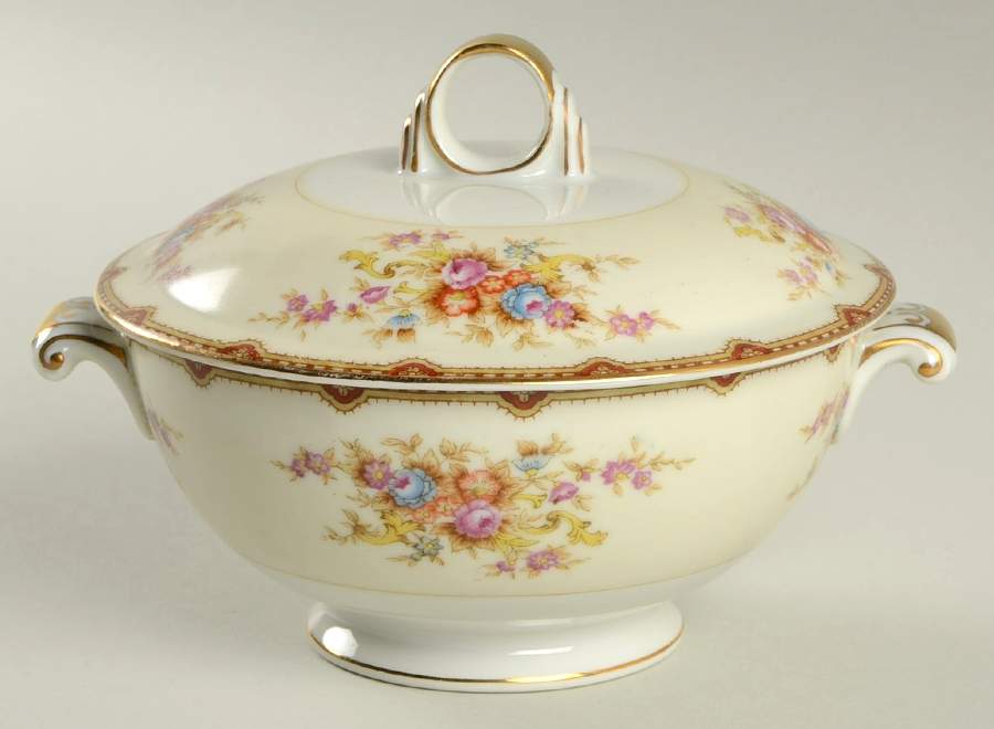 MEI359 Sugar Bowl & Lid by Meito-1