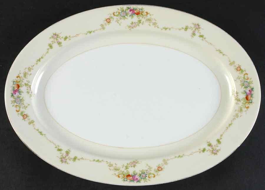 MEI361 11" Oval Serving Platter by Meito-1