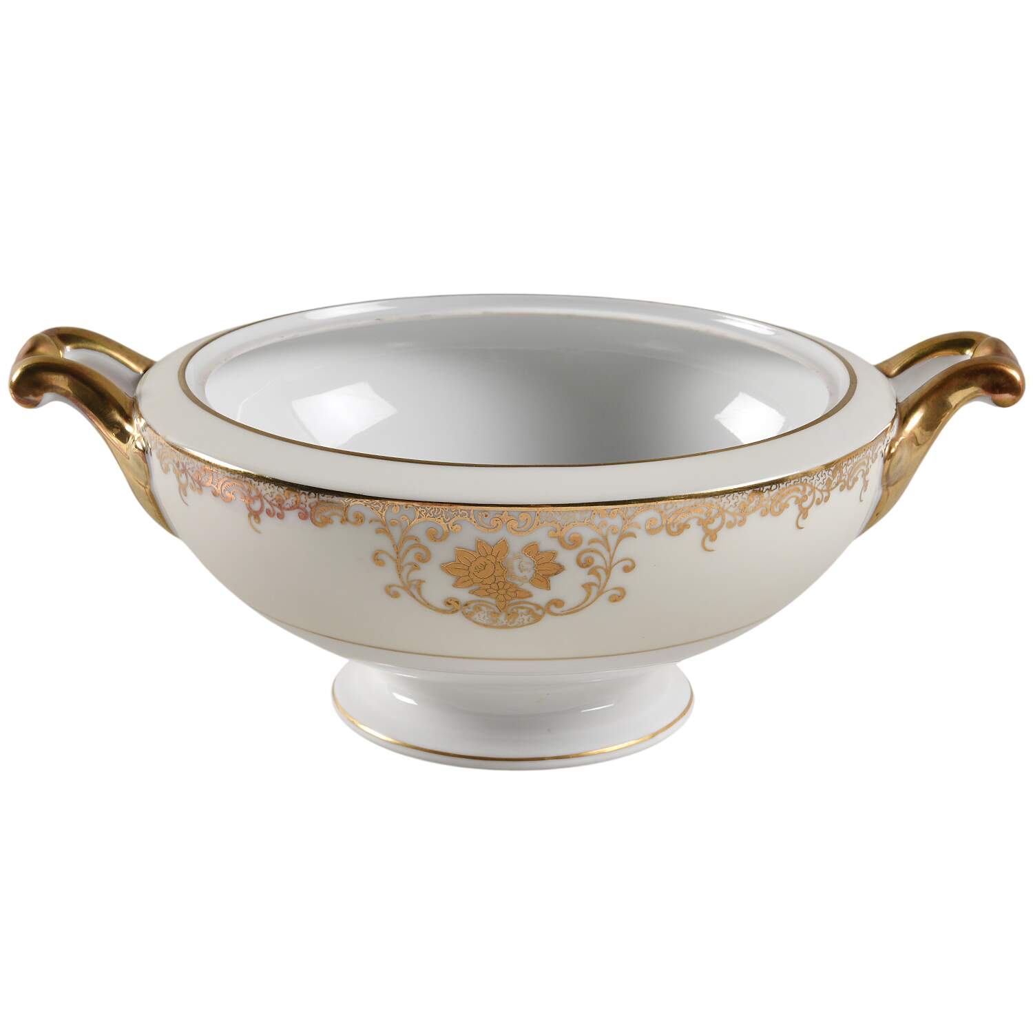 MEI371 Footed Round Vegetable No Lid by Meito-1
