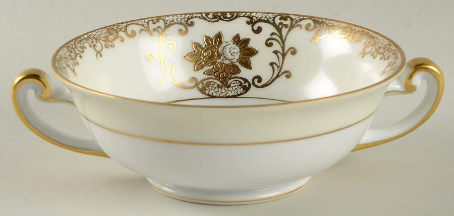 MEI371 Footed Cream Soup Bowl by Meito-1