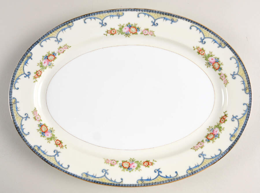 MEI384 14" Oval Serving Platter by Meito-1