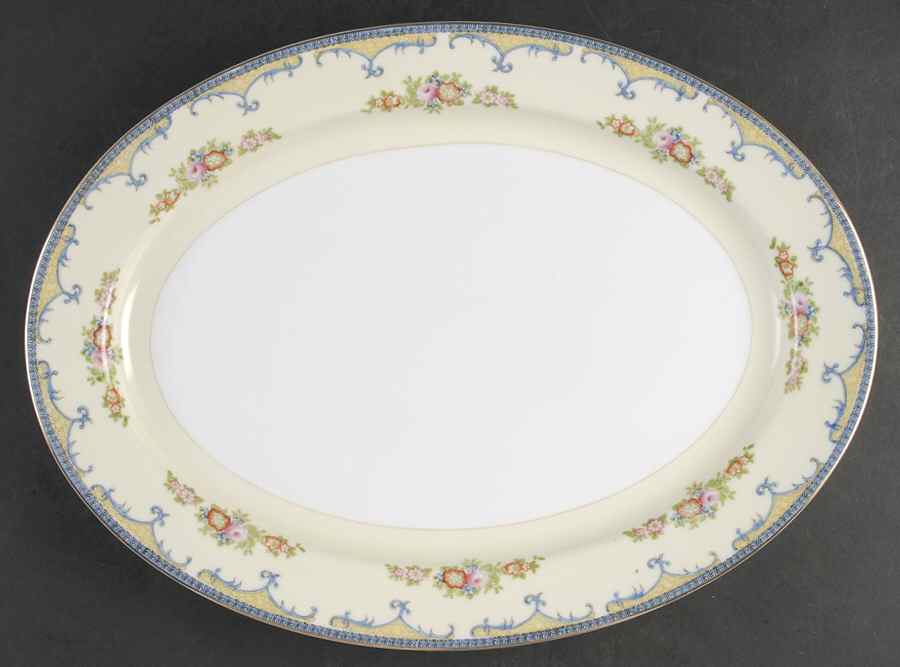 MEI384 16" Oval Serving Platter by Meito-1