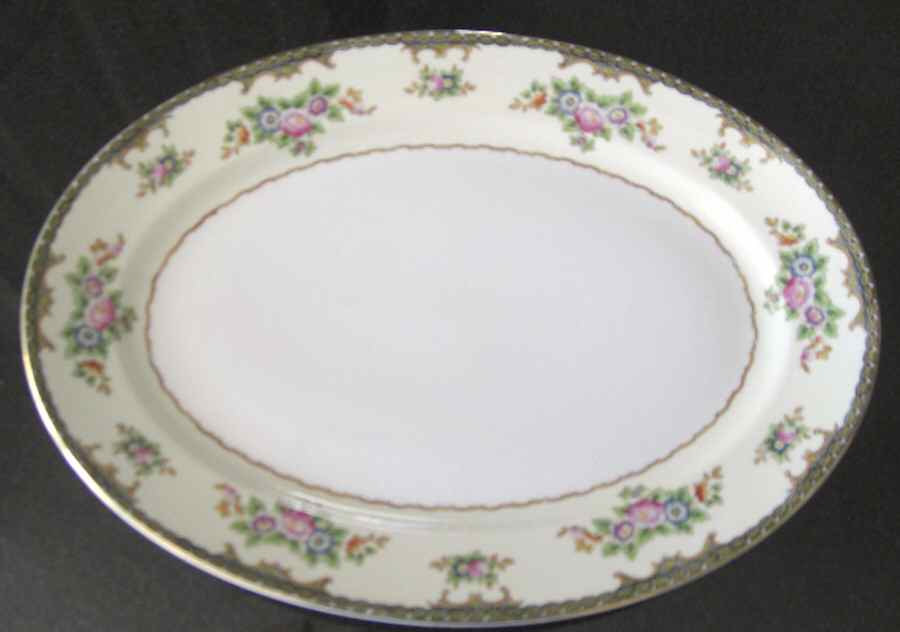 MEI394 14" Oval Serving Platter by Meito-1
