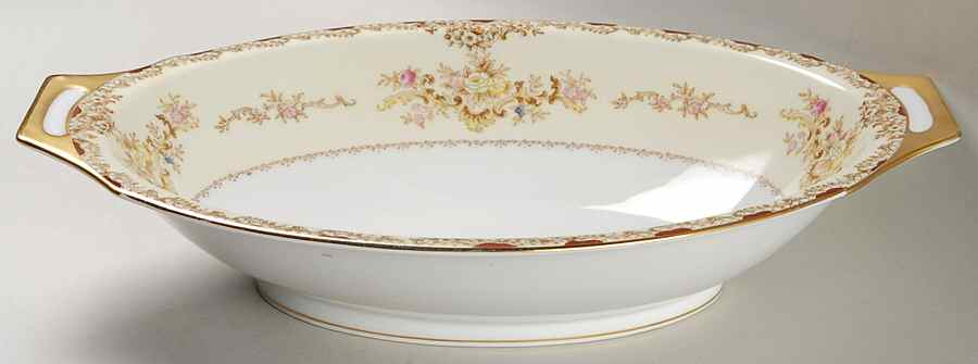 MEI396 11" Oval Vegetable Bowl by Meito-1