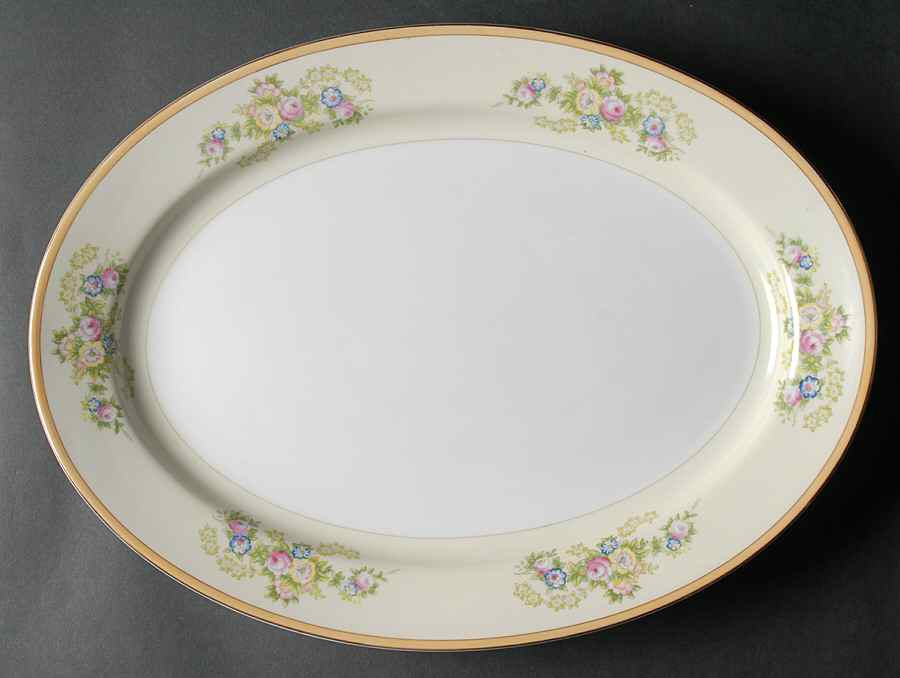 MEI40 16" Oval Serving Platter by Meito-1