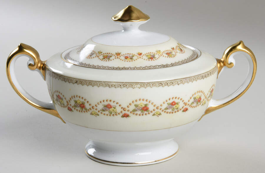 MEI400 Sugar Bowl & Lid by Meito-1