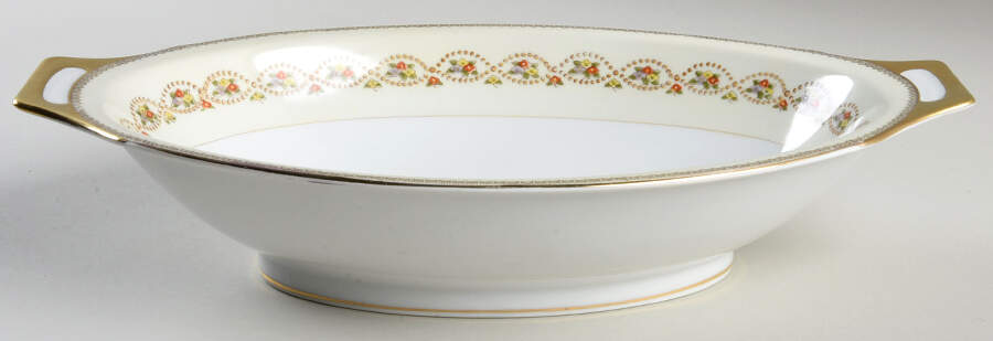 MEI400 11" Oval Vegetable Bowl by Meito-1