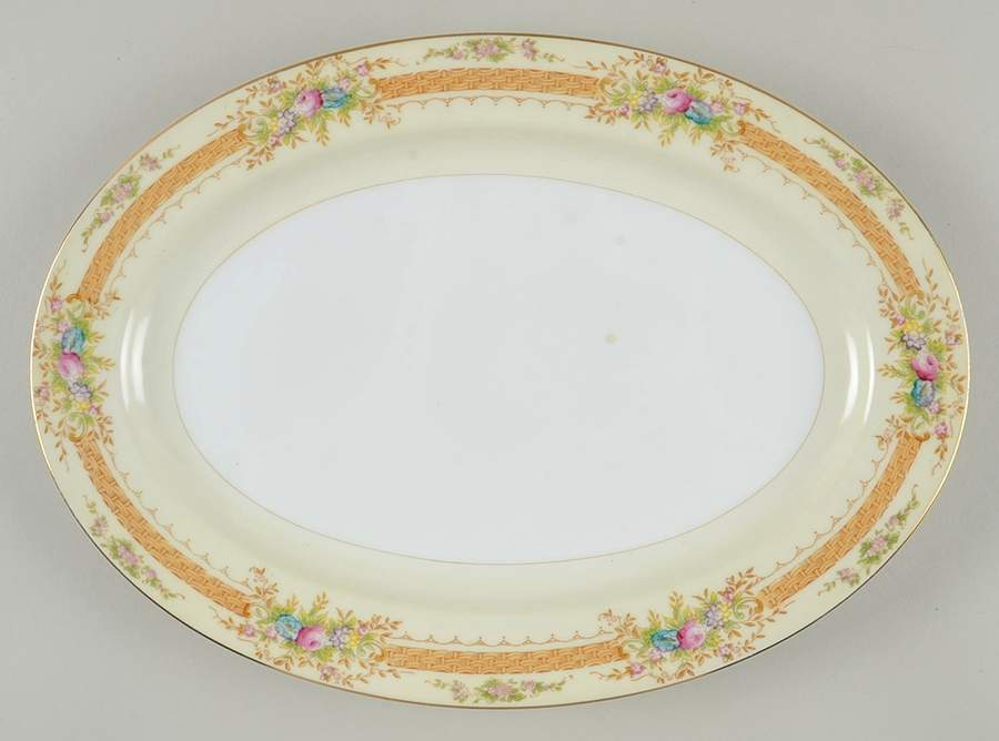 MEI408 12" Oval Serving Platter by Meito-1