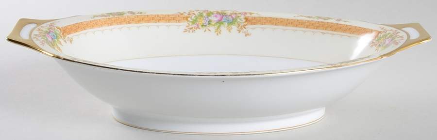 MEI408 11" Oval Vegetable Bowl by Meito-1